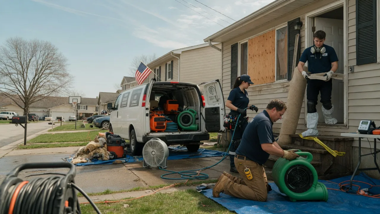 Water Damage Restoration in Neillsville, WI near me